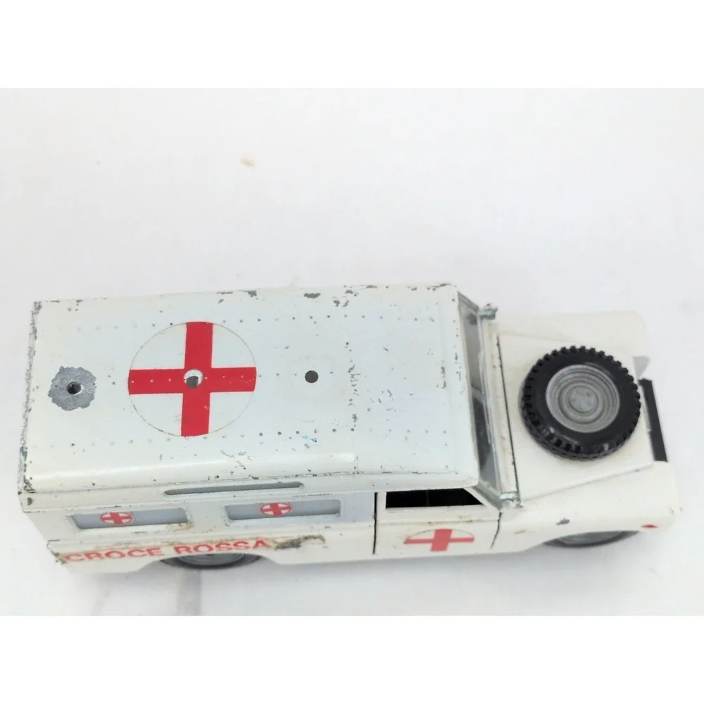 Mebetoys 1/28 Croce Rossa Ambulance Rare Medic Diecast Car Mattel Italy